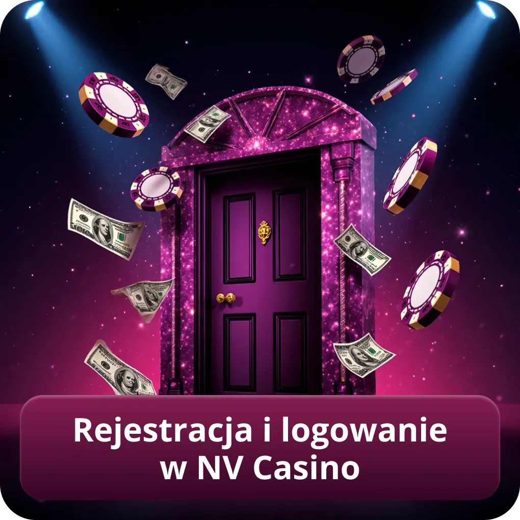 Rejestracja i logowanie w NV Casino